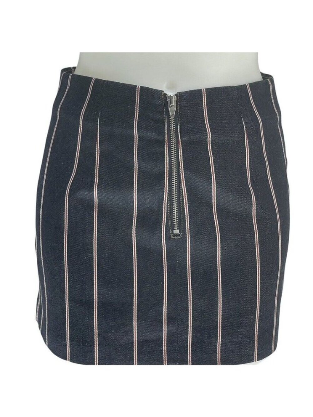 T Alexander Wang Womens Striped Cotton Mini Skirt Size 0